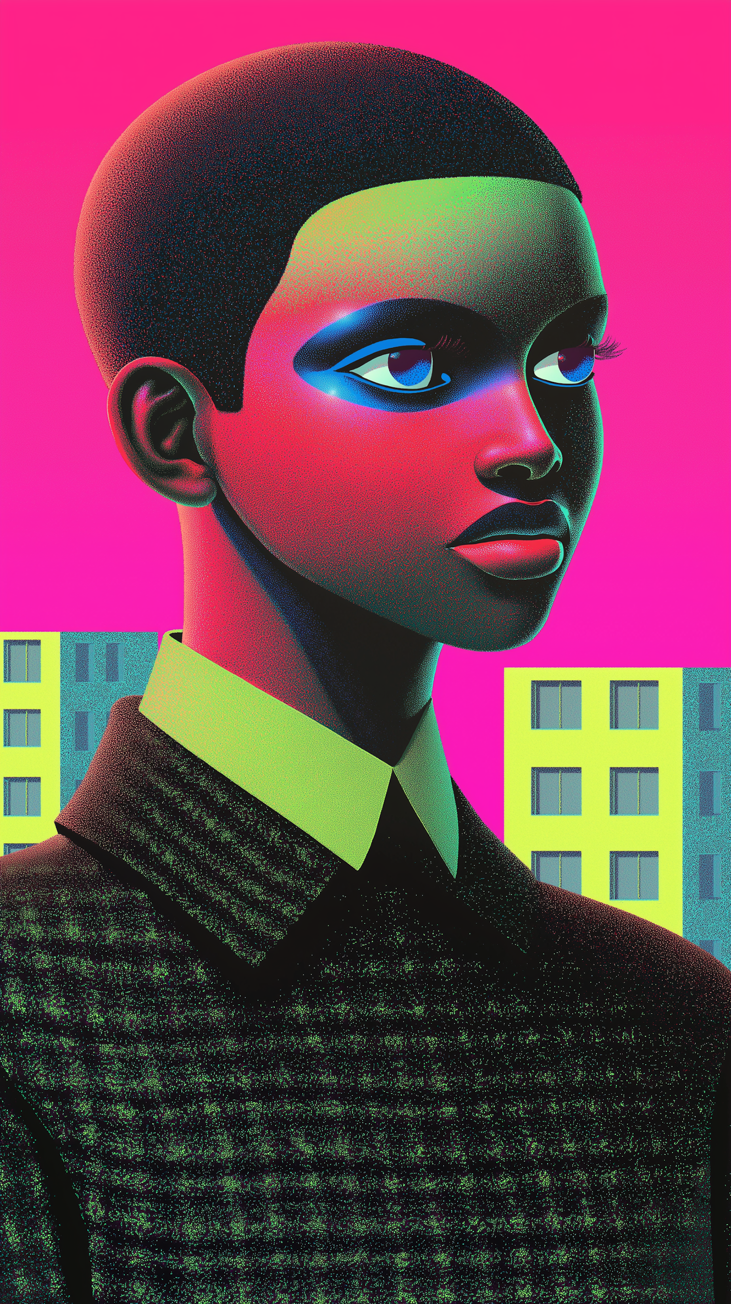 Stylized Surreal Portrait