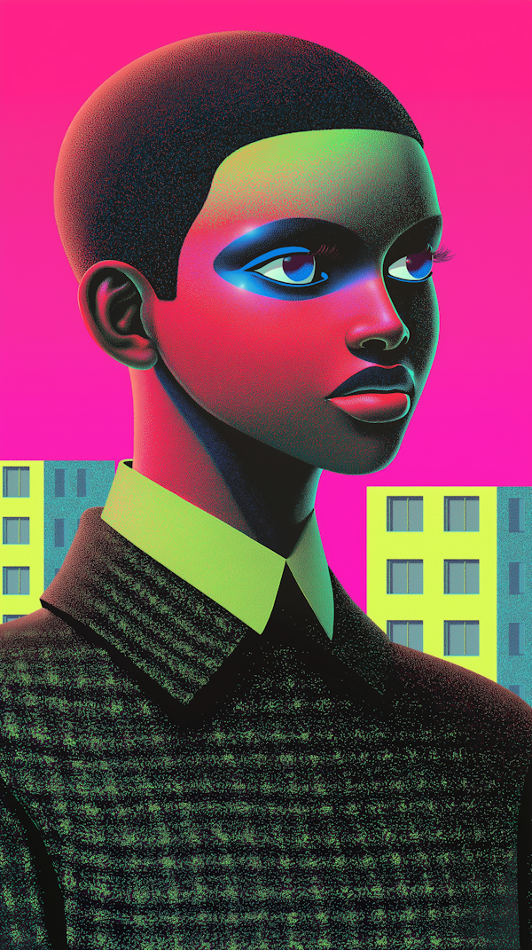 Stylized Surreal Portrait