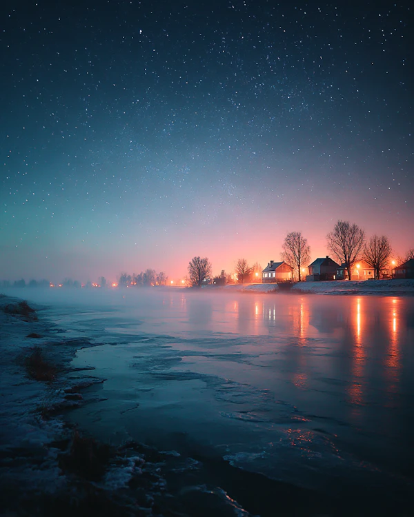 Winter Night Serenity
