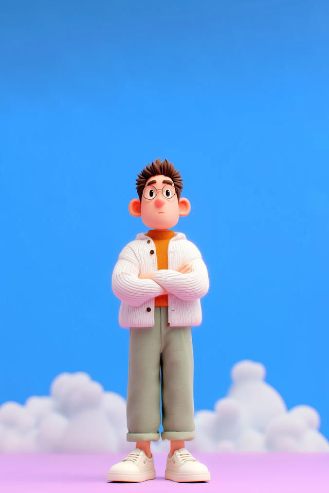 Cartoon Character Pose