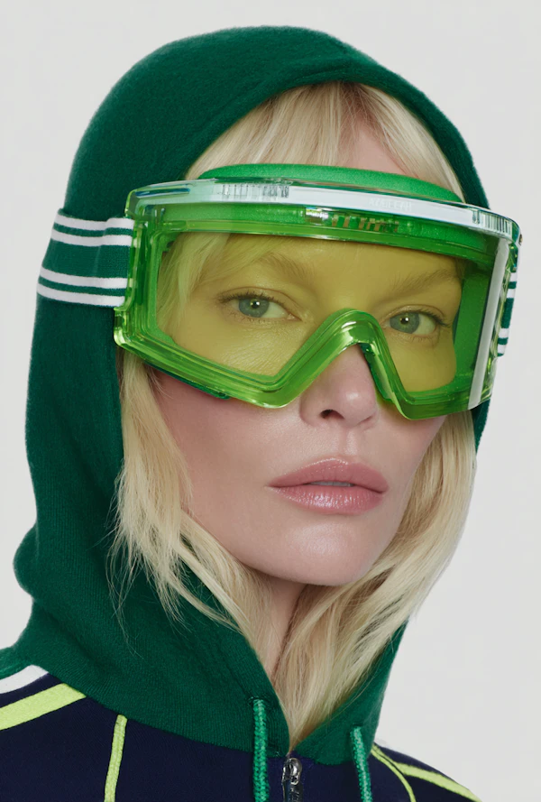 Green Hoodie Portrait