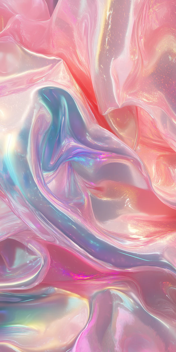 Iridescent Abstract Art