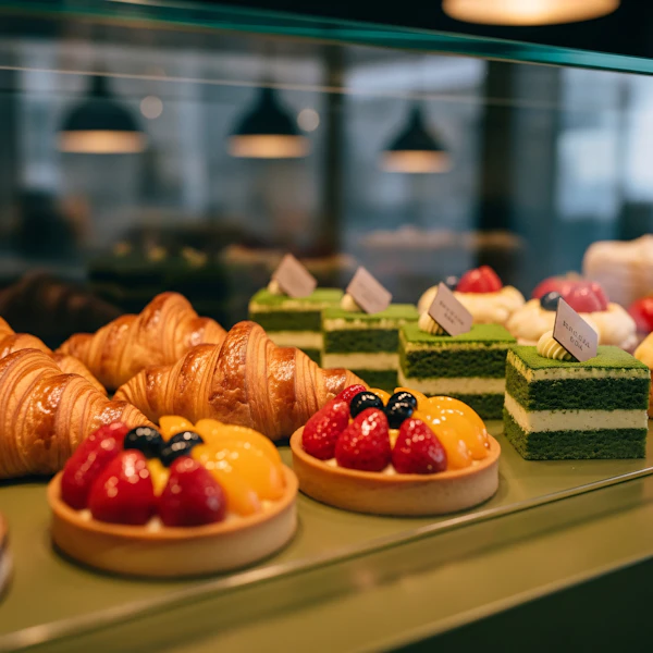 Bakery Pastry Display