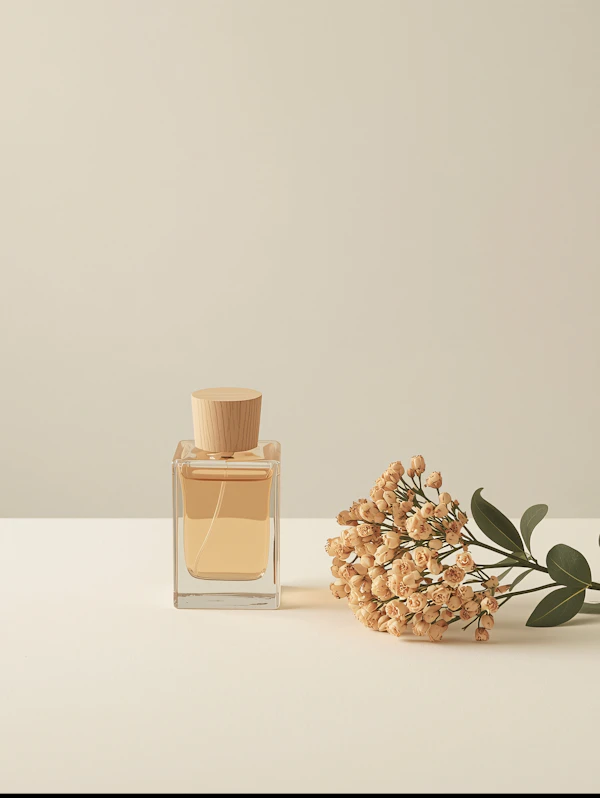 Minimalist Perfume Scene