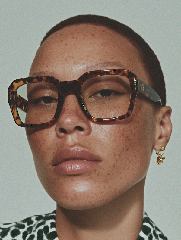 Stylish Portrait Close-Up