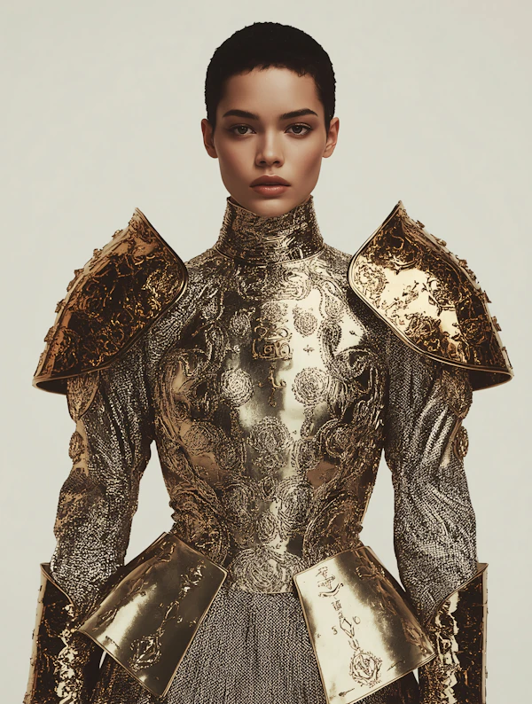 Golden Armor Portrait