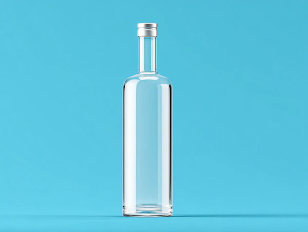 Transparent Glass Bottle