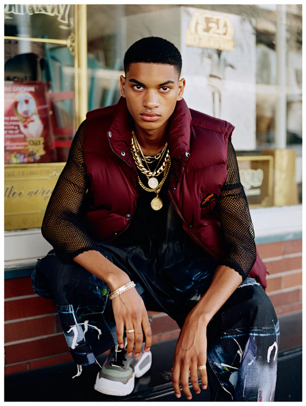 Stylish Man at Storefront