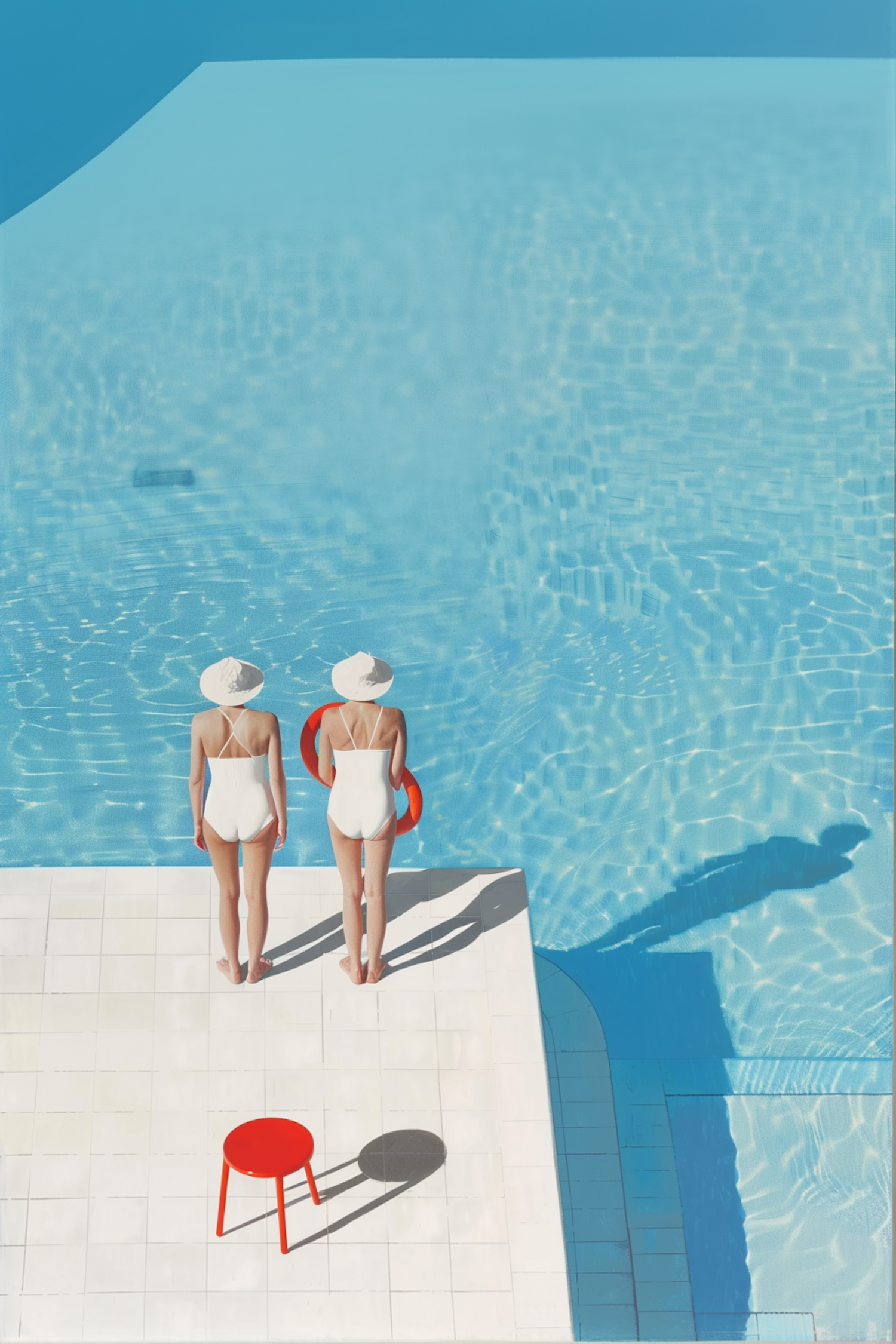 Synchronized Summer Poolside