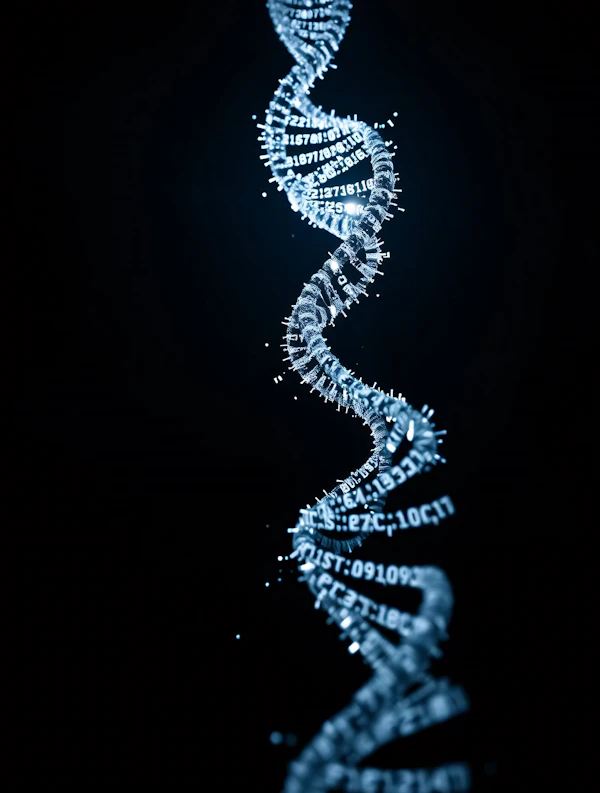Digital DNA Helix