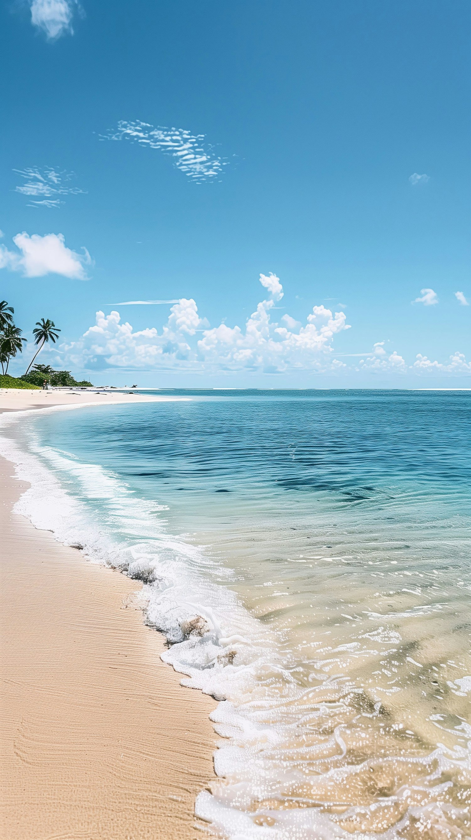 Serene Beach Landscape