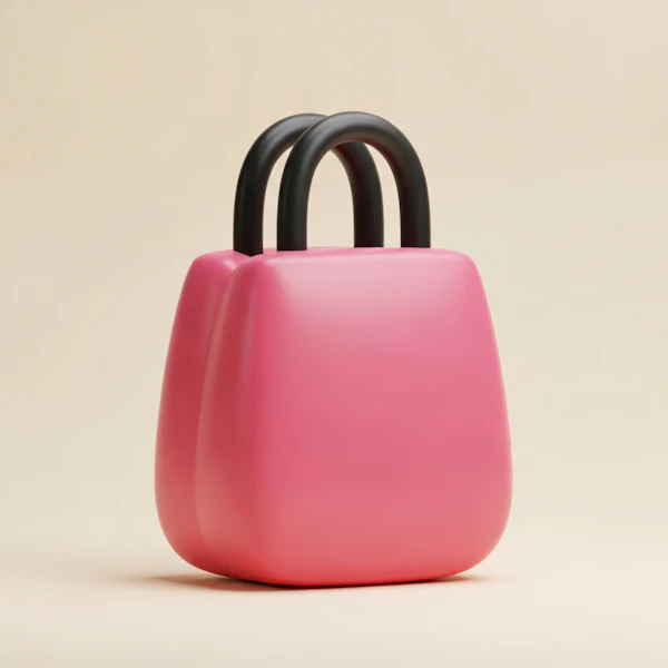 Modern Pink Bag