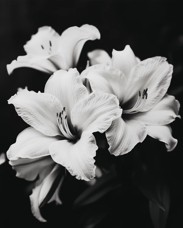 Elegant Lily Close-Up