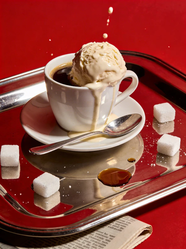 Coffee with Ice Cream