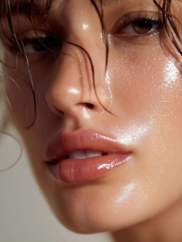 Radiant Close-Up Portrait