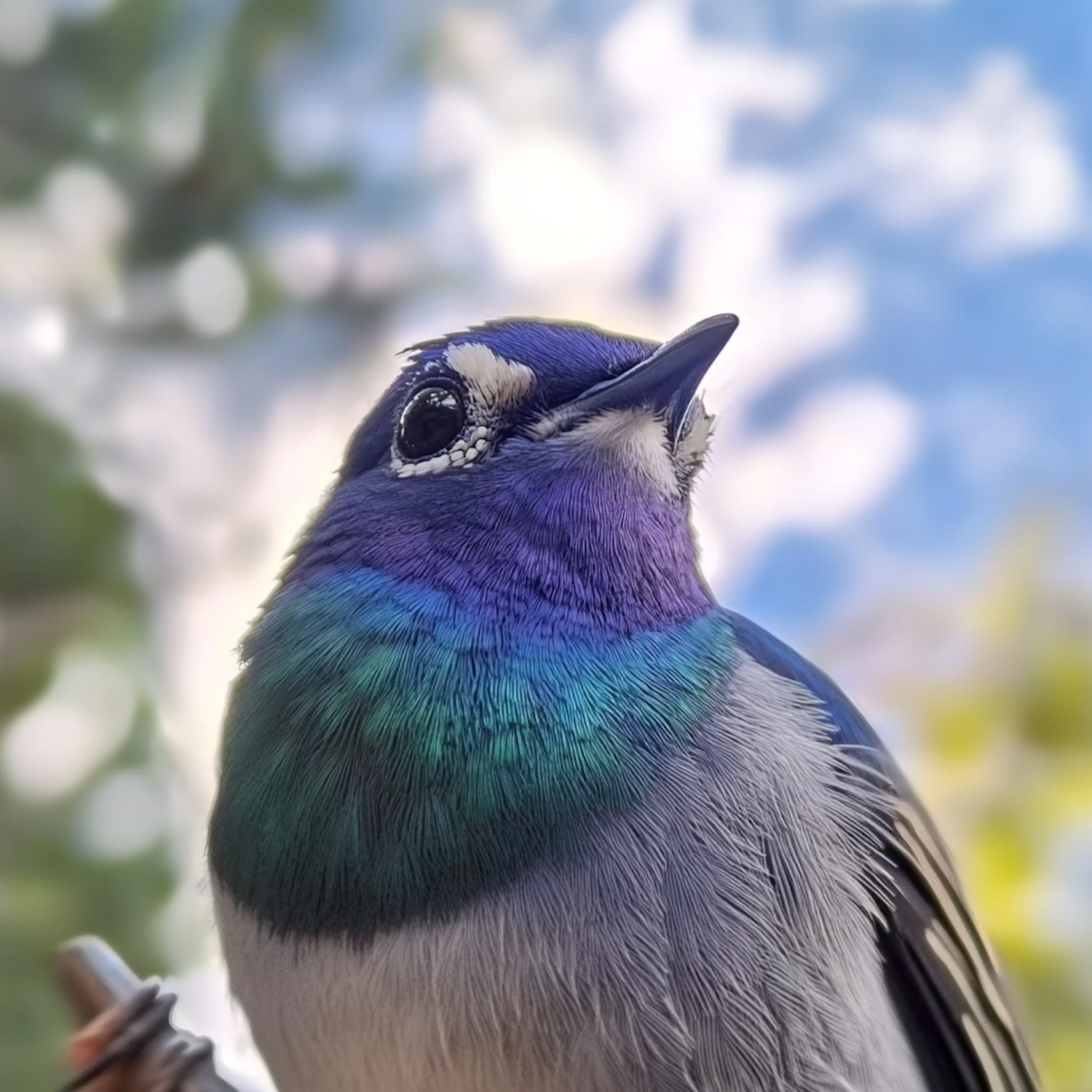 Vibrant Bird Close-Up