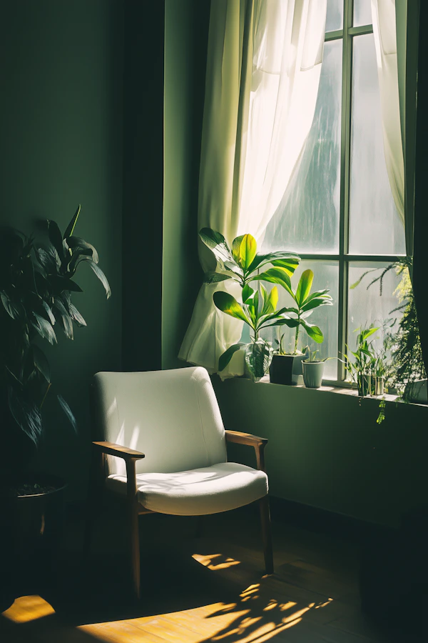 Cozy Sunlit Corner