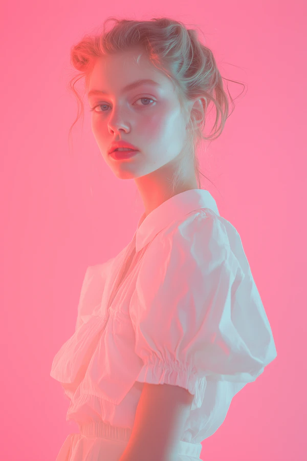 Dreamy Vintage Portrait