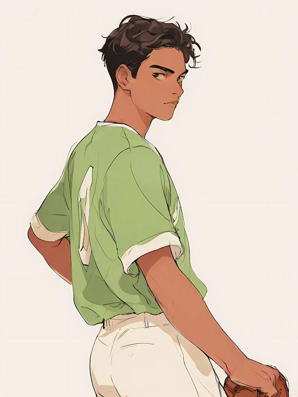 Athlete Illustration