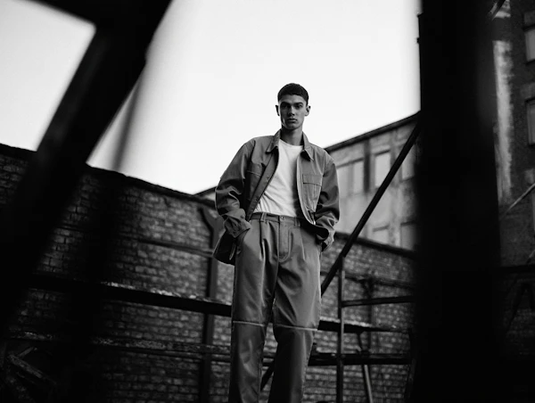 Urban Monochrome Portrait