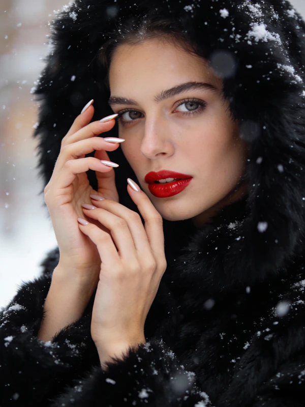 Winter Portrait Elegance