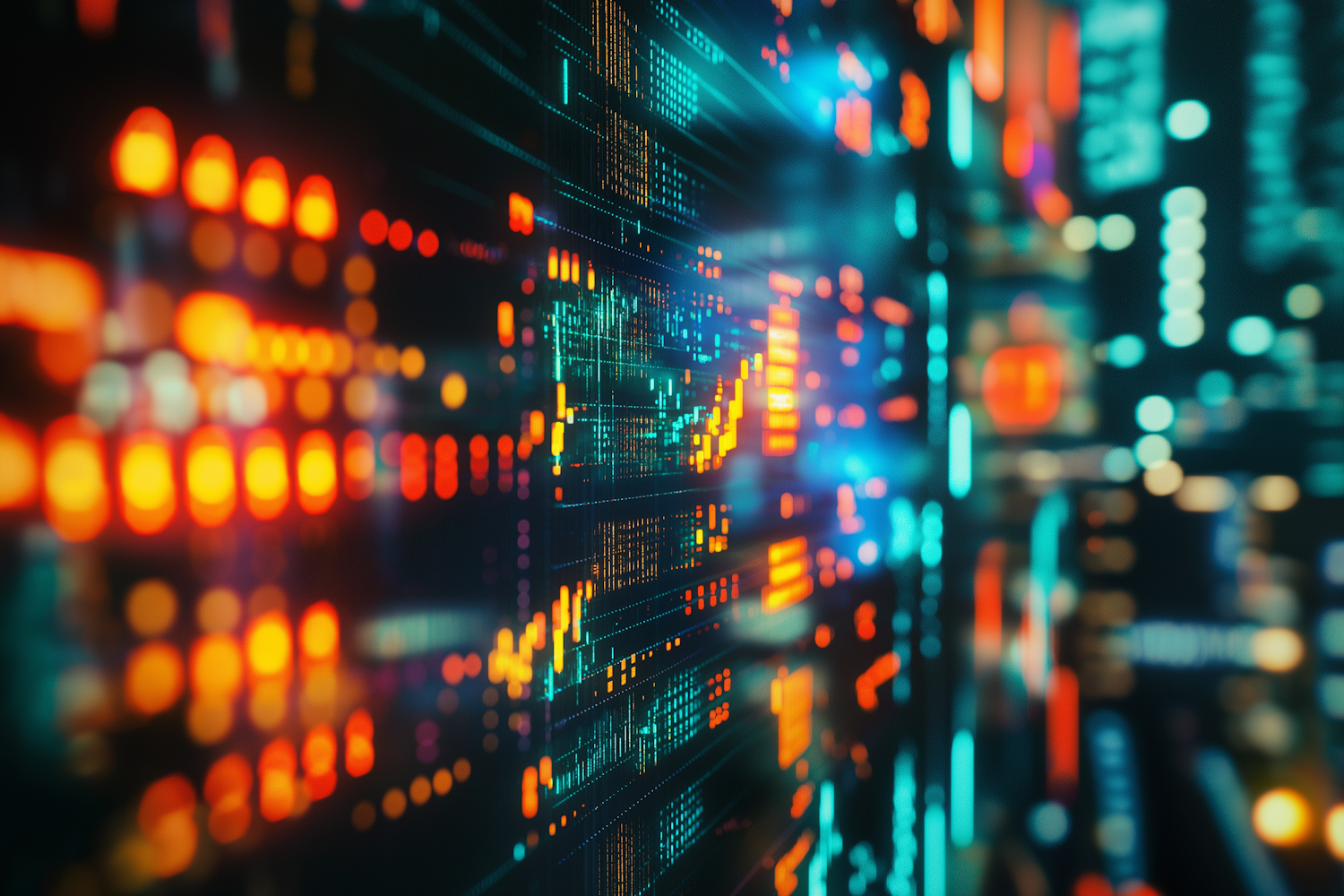 Futuristic Data Display