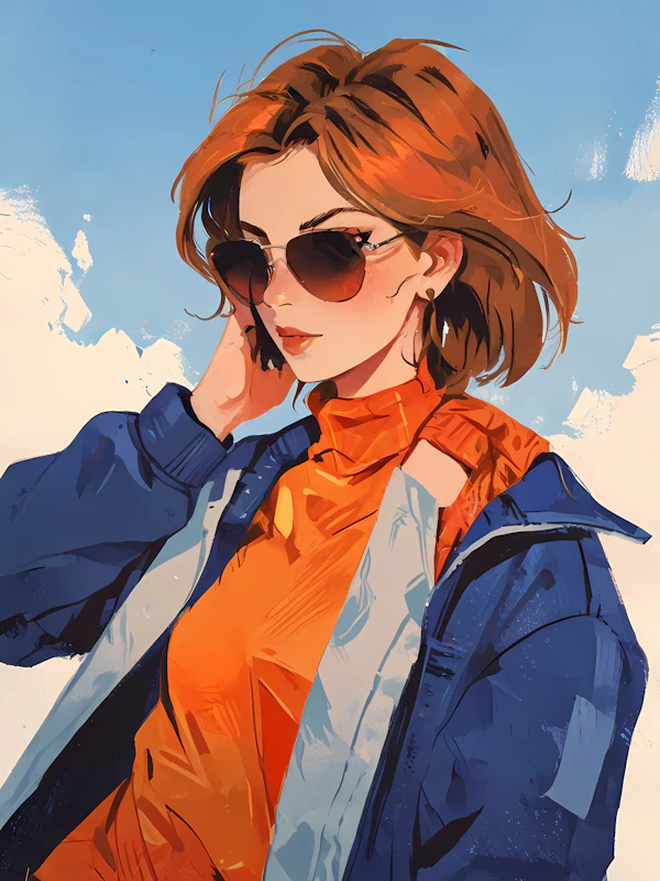 Stylized Confident Figure