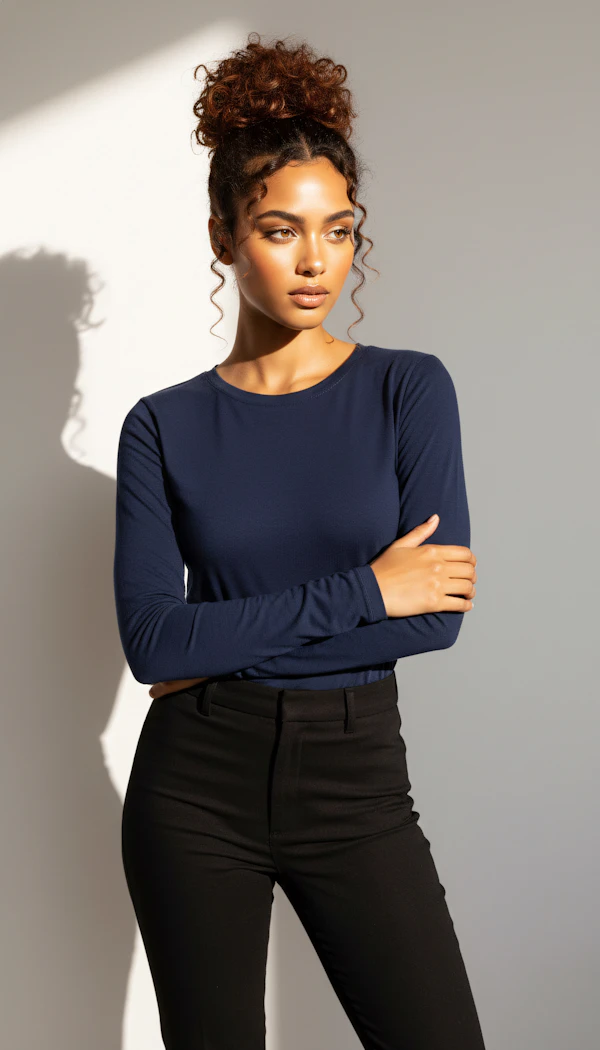 Poised Woman Portrait