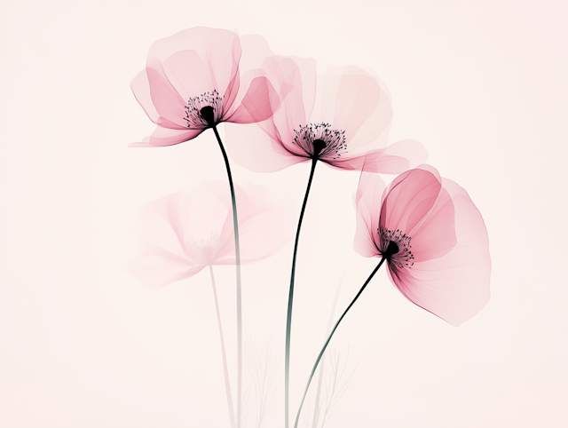 Delicate Pink Flowers