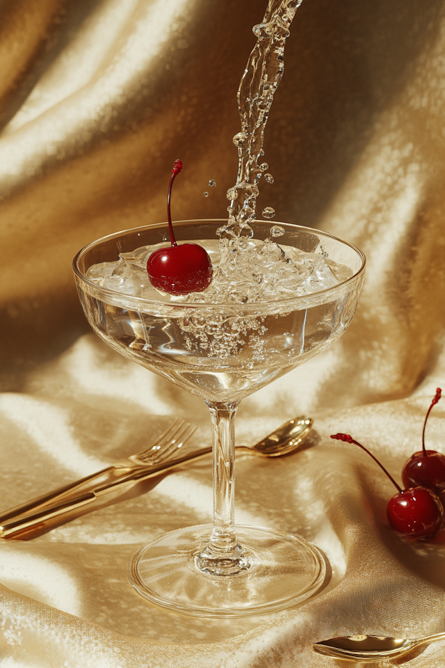 Elegant Cocktail Splash