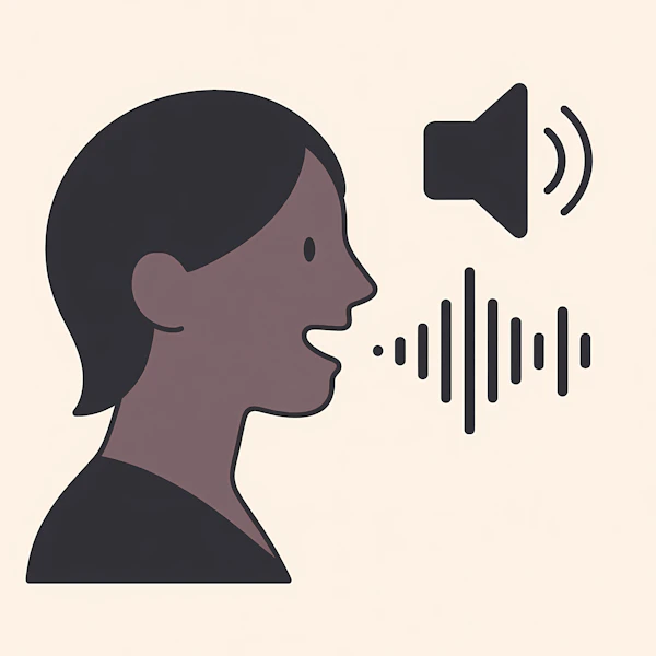 Minimalist Voice Art