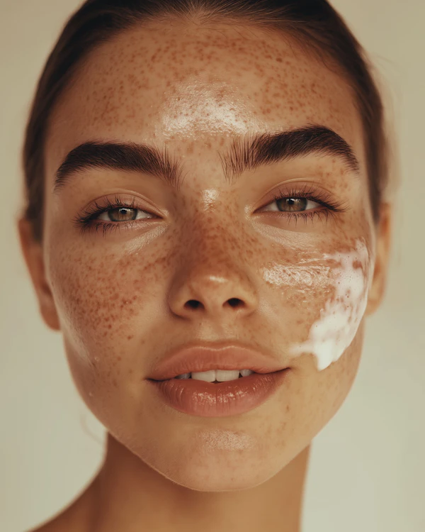 Freckled Beauty Portrait