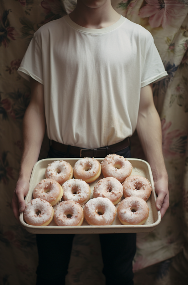 Sugar-Dusted Doughnuts Delight