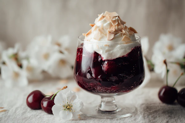 Dessert Glass Presentation