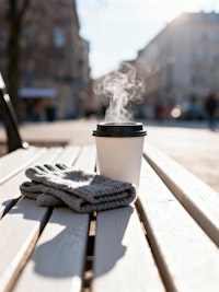 Cozy Coffee Moment