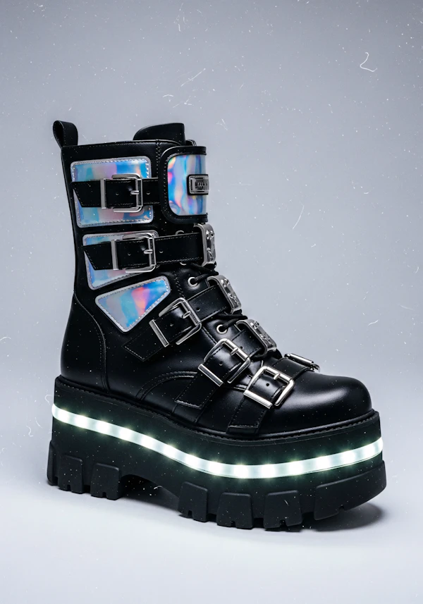 Futuristic Platform Boot