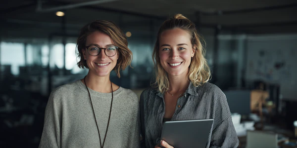 Office Team Portrait