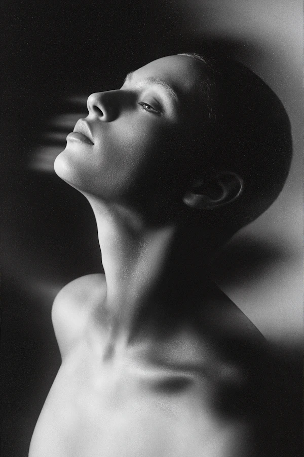 Black-and-White Portrait
