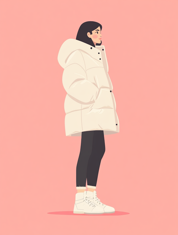 Contemplative Winter Fashion