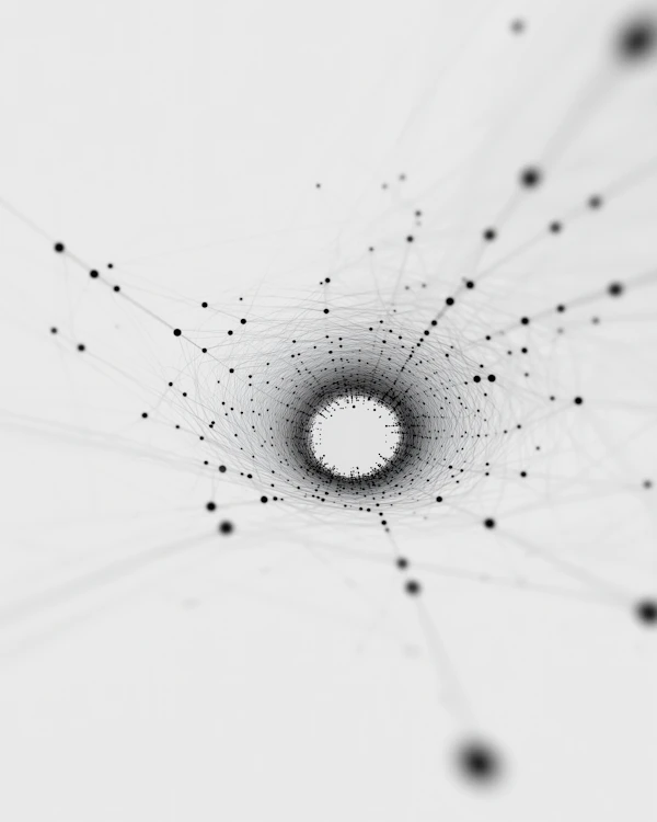 Abstract Digital Vortex