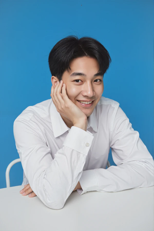 Man in White Shirt