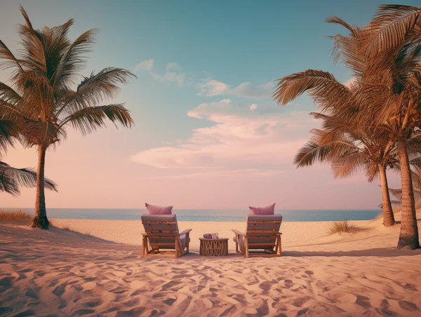 Sunset Serenity Beach
