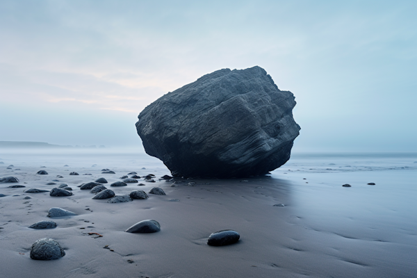 Serenity Boulder on Misty Beach