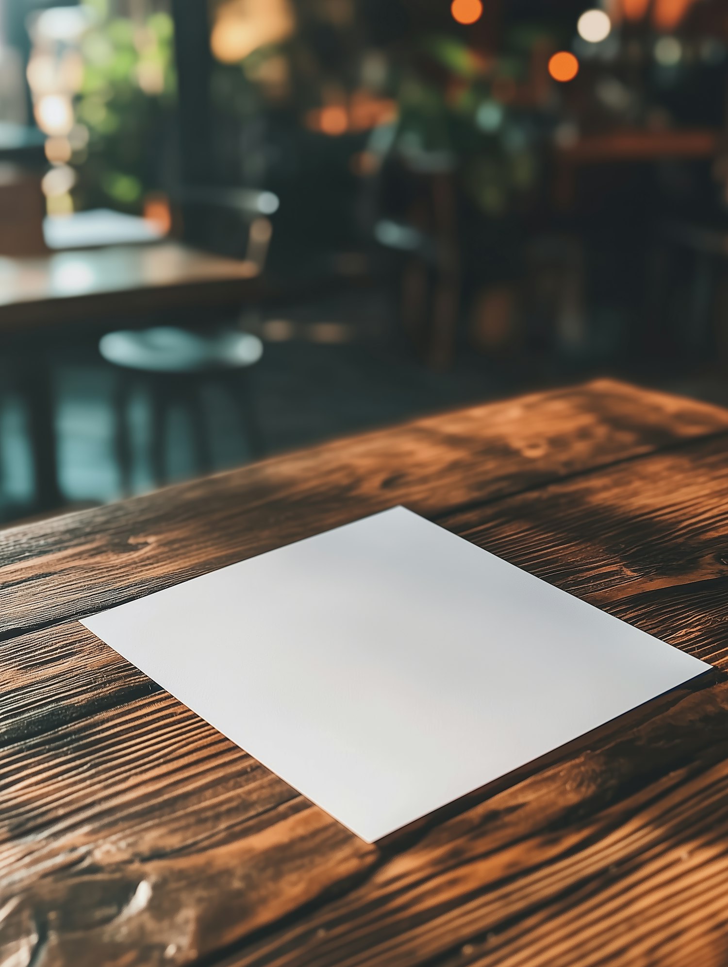 White Paper on Rustic Table