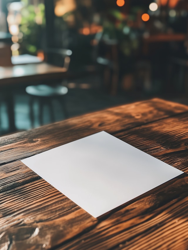 White Paper on Rustic Table