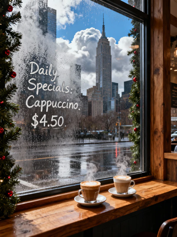 Cozy Café Scene