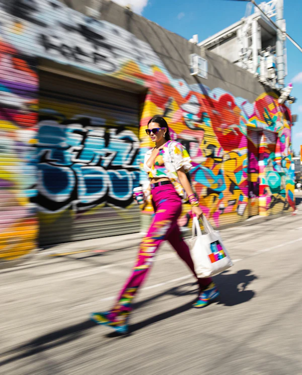 Urban Graffiti Scene