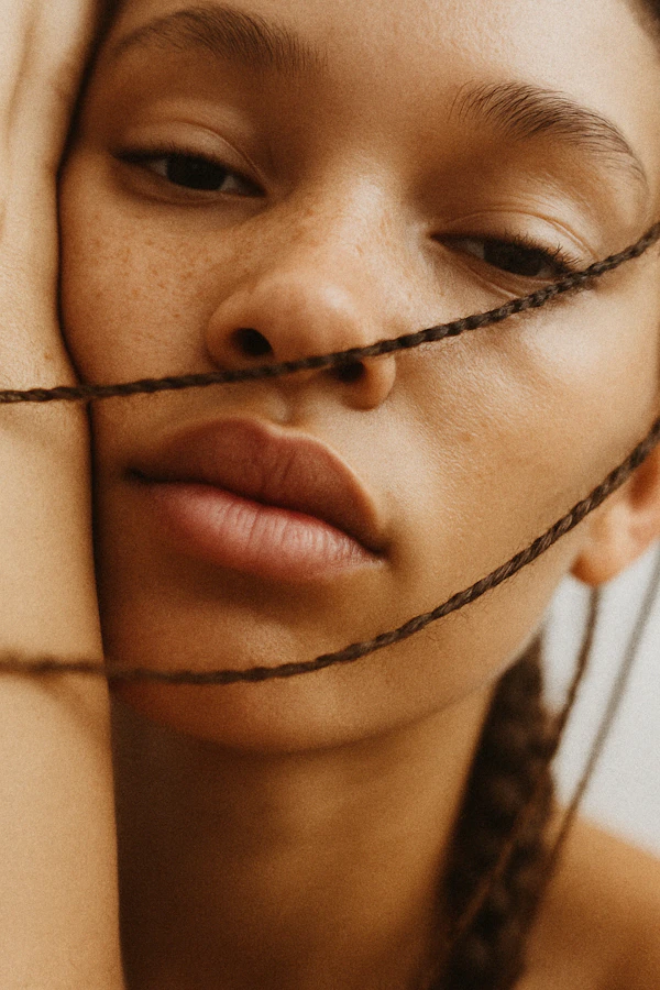 Artistic Portrait Close-Up