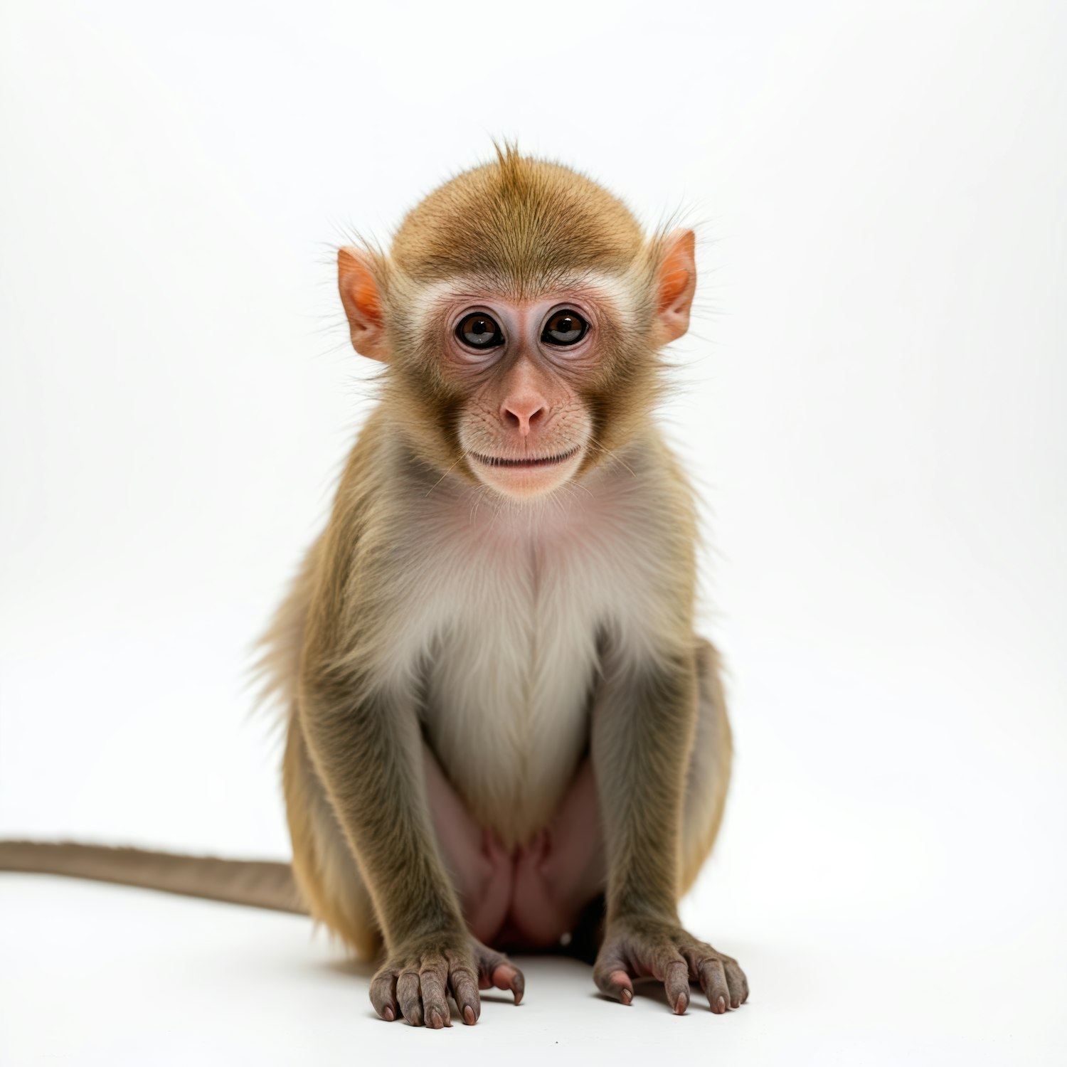 Young Monkey Portrait