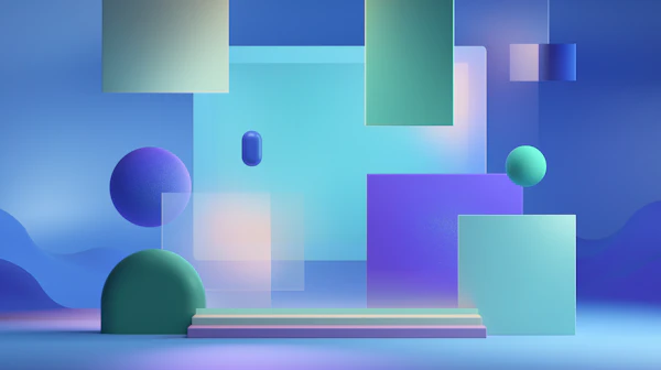 Abstract 3D Composition
